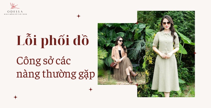 lỗi phối đồ công sở