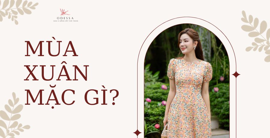 mùa xuân mặc gì 