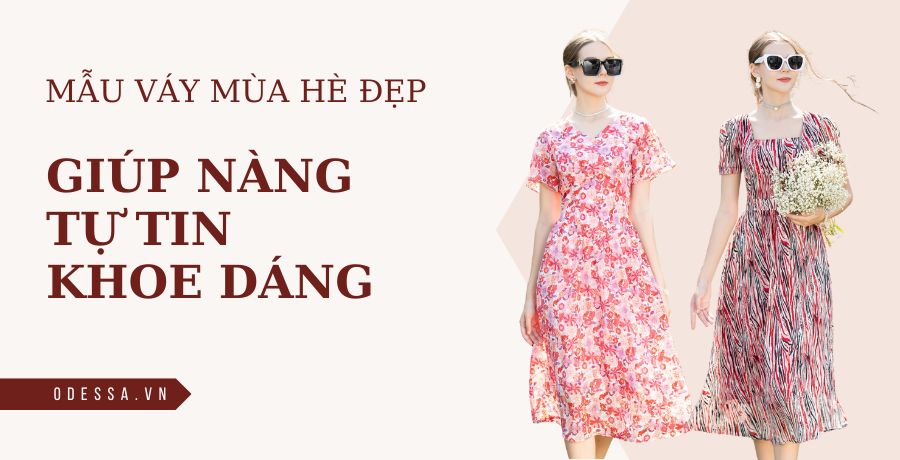những mẫu váy mùa hè đẹp