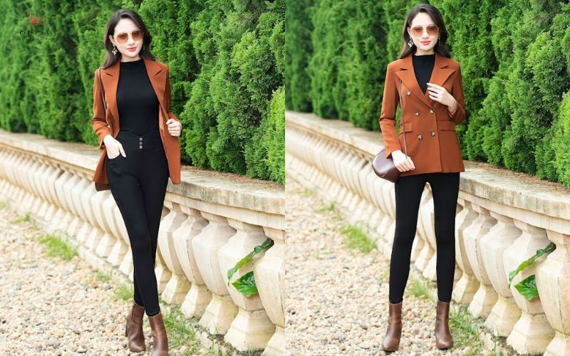 Vest và quần legging