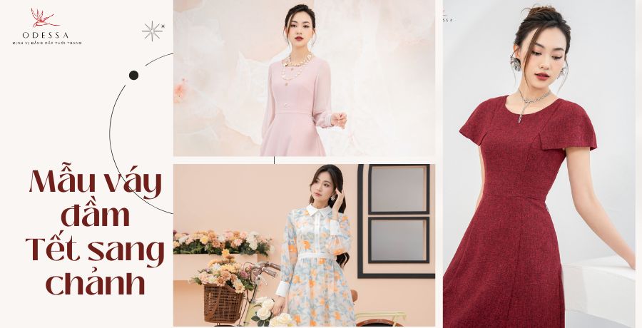 váy đầm tết