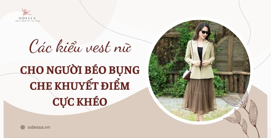 vest nữ cho người béo bụng 