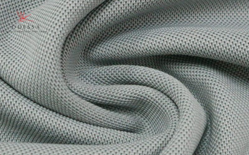 Vải cá sấu poly