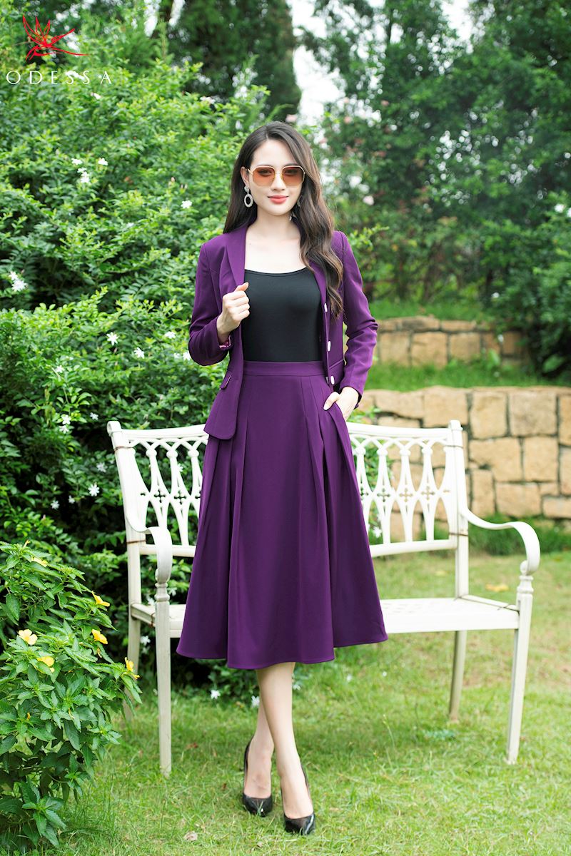 CHÂN VÁY SET VEST CÔNG SỞ CAO CẤP JSB24-055