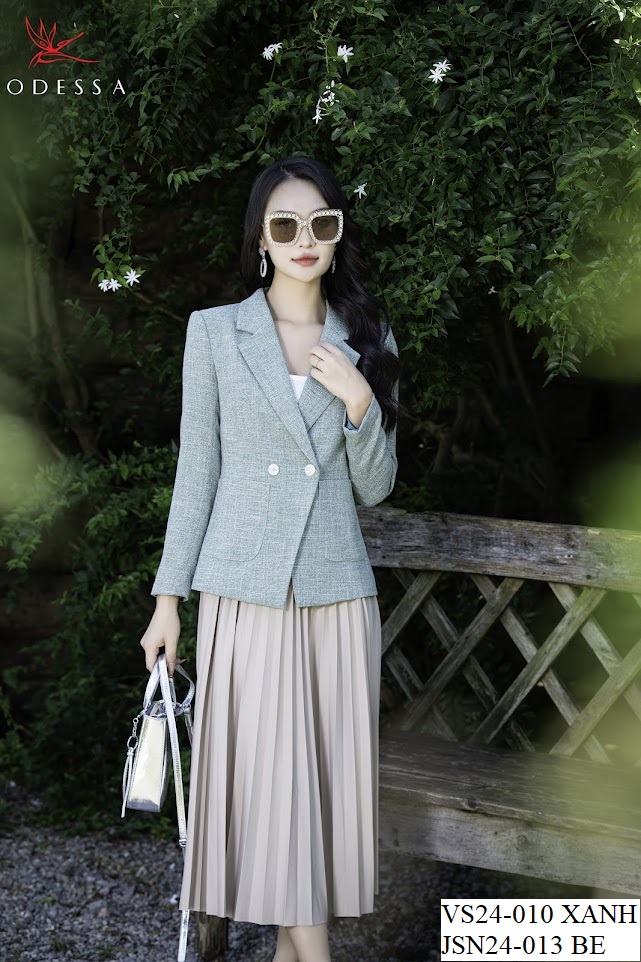 ÁO VEST DẠ KHOÁC NGOÀI CAO CẤP VS24-010