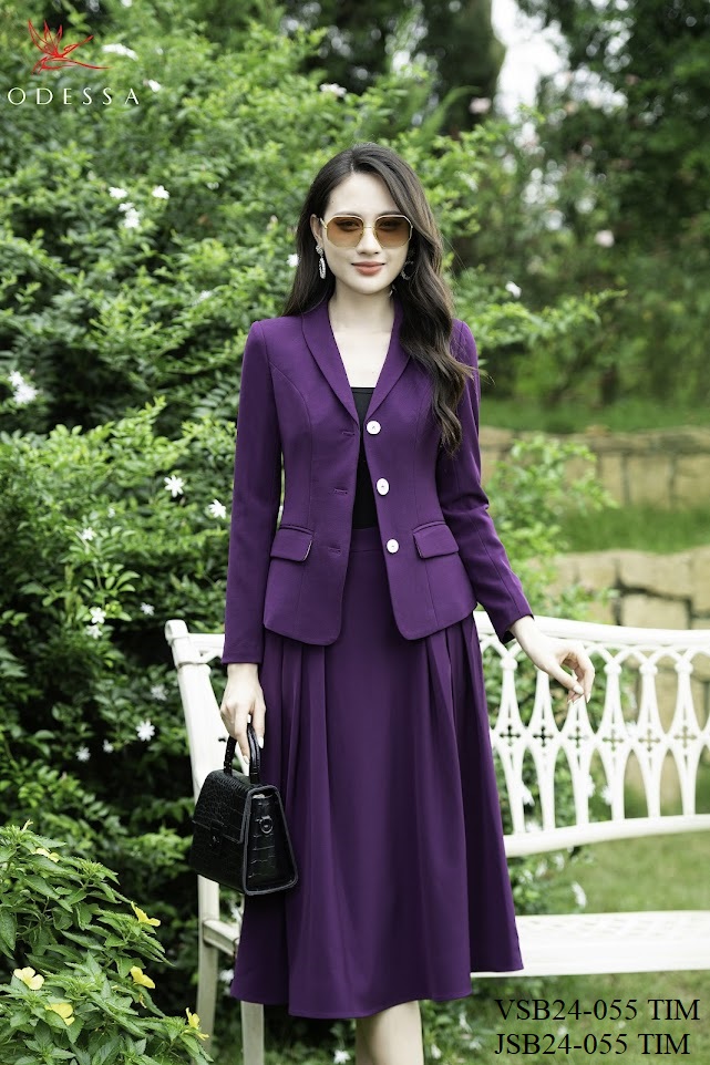 ÁO SET VEST CÔNG SỞ THANH LỊCH VSB24-055