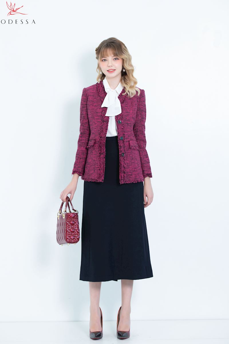 ÁO VEST DẠ CAO CẤP NỮ TÍNH VS25-005