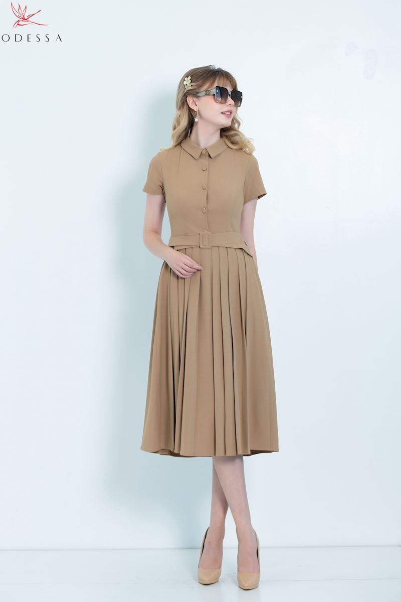 ĐẦM CÔNG SỞ CỔ ĐỨC KÈM ĐAI  THANH LỊCH DK25-008