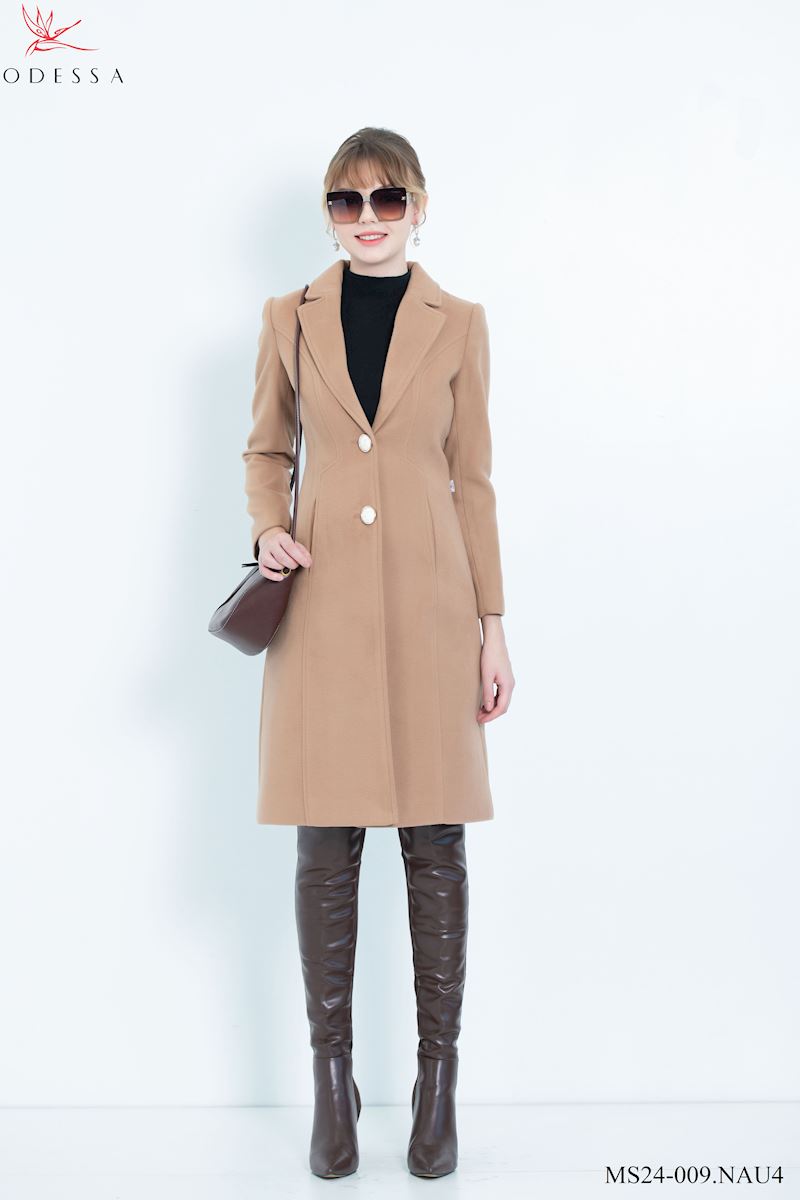 ÁO DẠ MANGTO DÀI SANG TRỌNG MS24-009