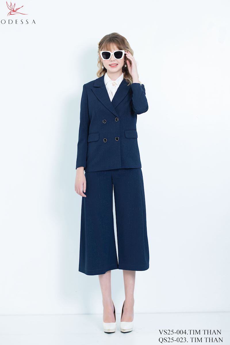 ÁO VEST NỮ PHỐI 4 CÚC TRẺ TRUNG VS25-004