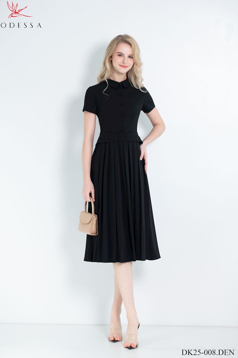 ĐẦM CÔNG SỞ CỔ ĐỨC KÈM ĐAI  THANH LỊCH DK25-008