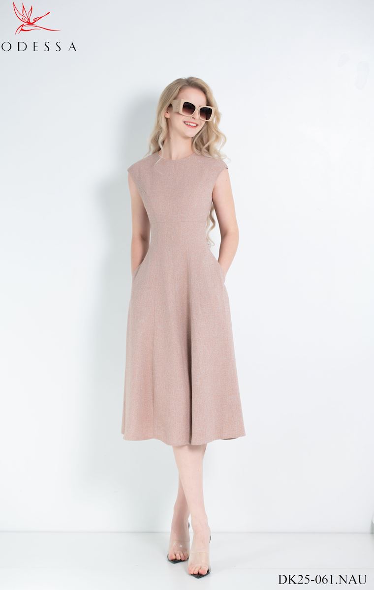 ĐẦM NỮ DÁNG XÒE CAO CẤP DK25-061