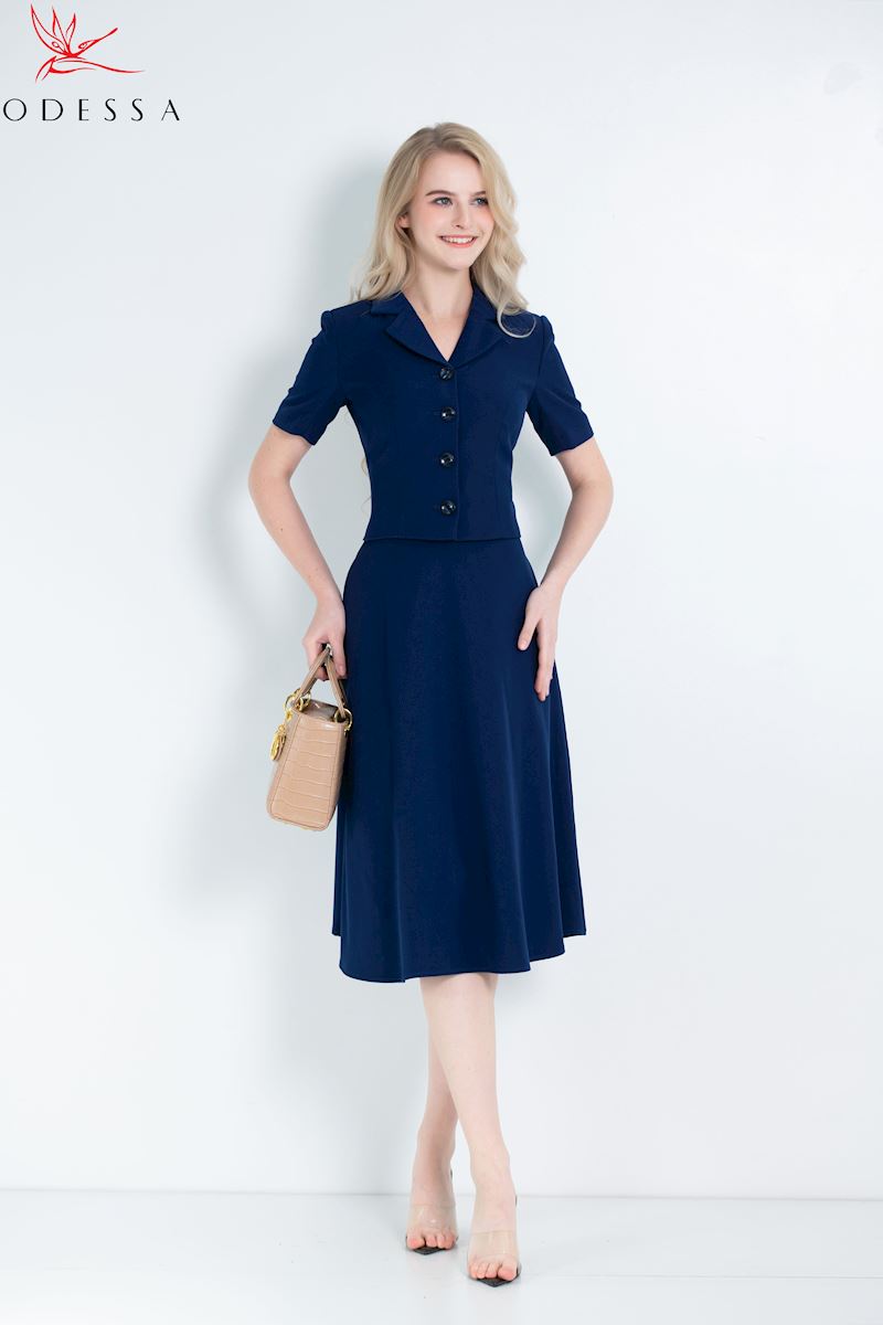 ÁO BỘ VEST XÒE TRẺ TRUNG VSB25-031