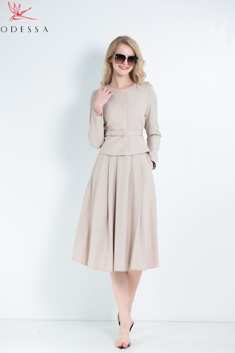 CHÂN VÁY XÒE BỘ VETS CÔNG SỞ THANH LỊCH