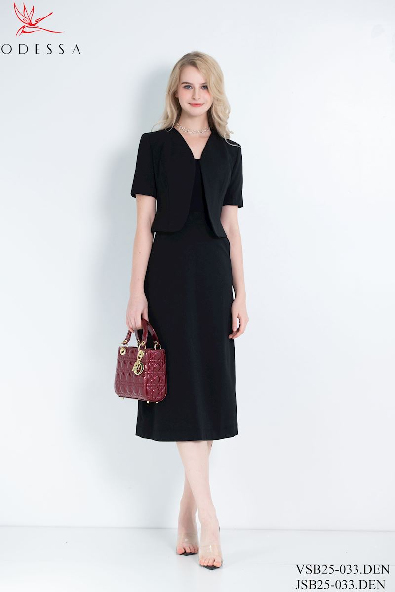 CHÂN VÁY SET VEST SÀNH ĐIỆU JSB25-033