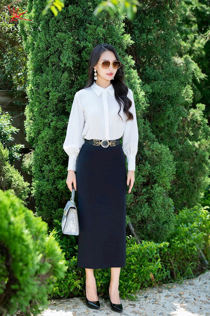 CHÂN VÁY BÚT CHÌ DÀI HACK DÁNG JS1